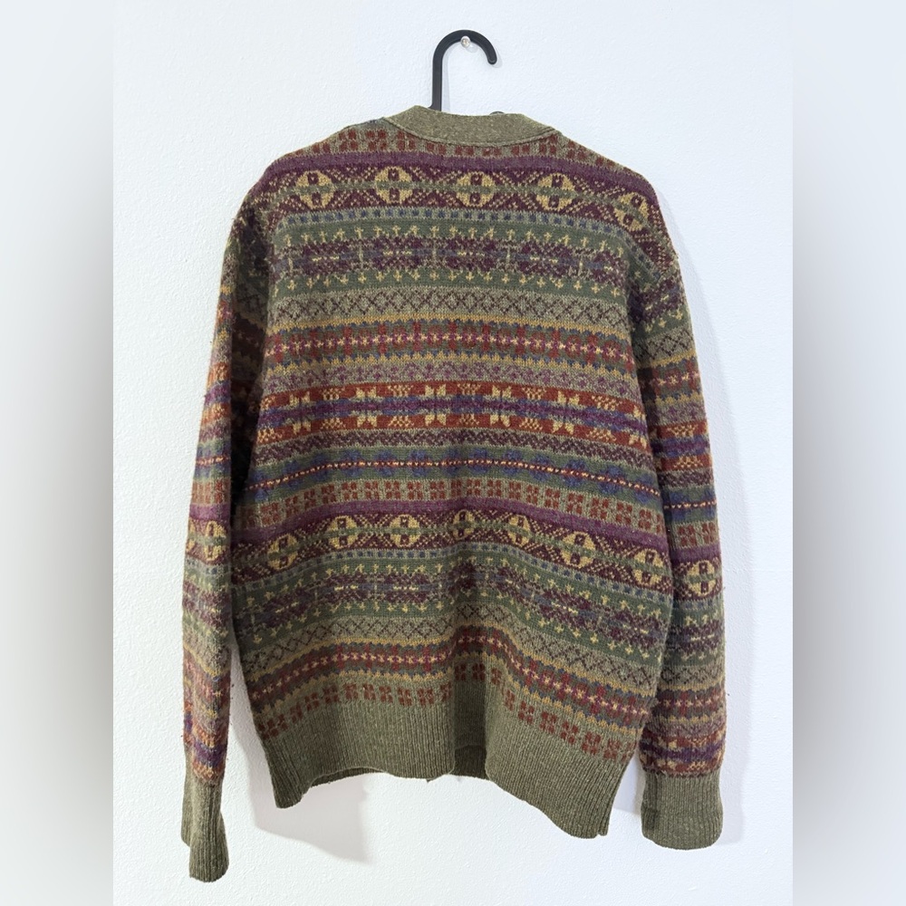 Ralph Lauren buttoned Fair Isle cardigan - Picture 3 of 7